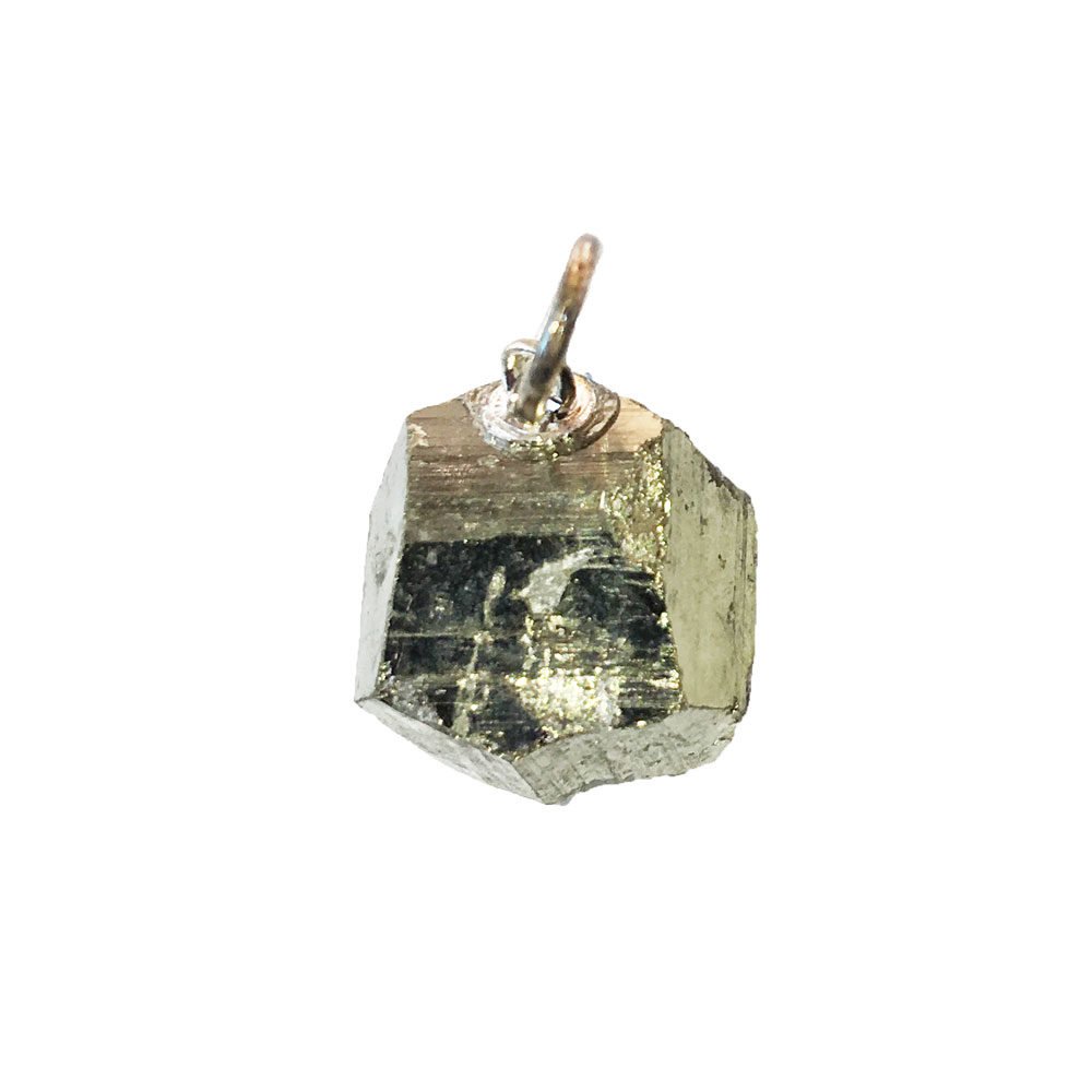 pendentif pyrite de fer pierre brute