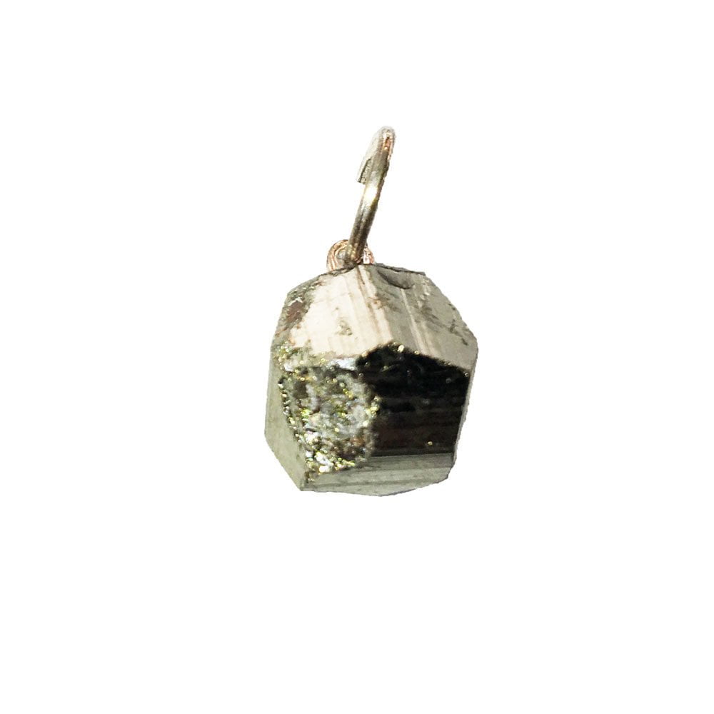 pendentif pyrite de fer pierre brute