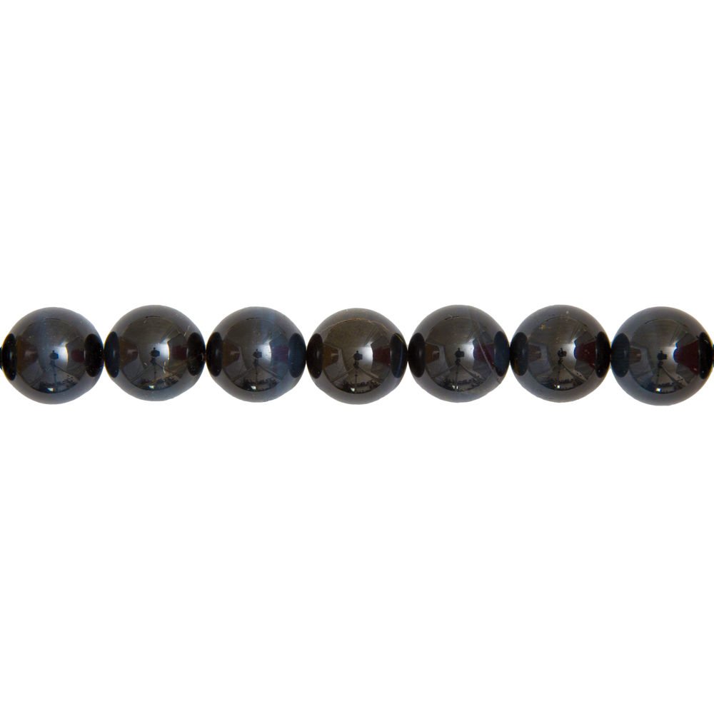 fil oeil de faucon pierres boules 14mm