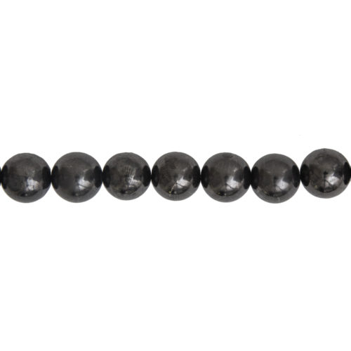 fil shungite pierres boules 14mm