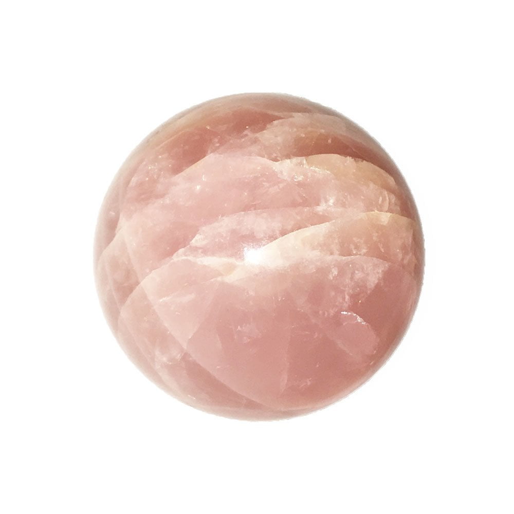 sphere quartz rose 75mm