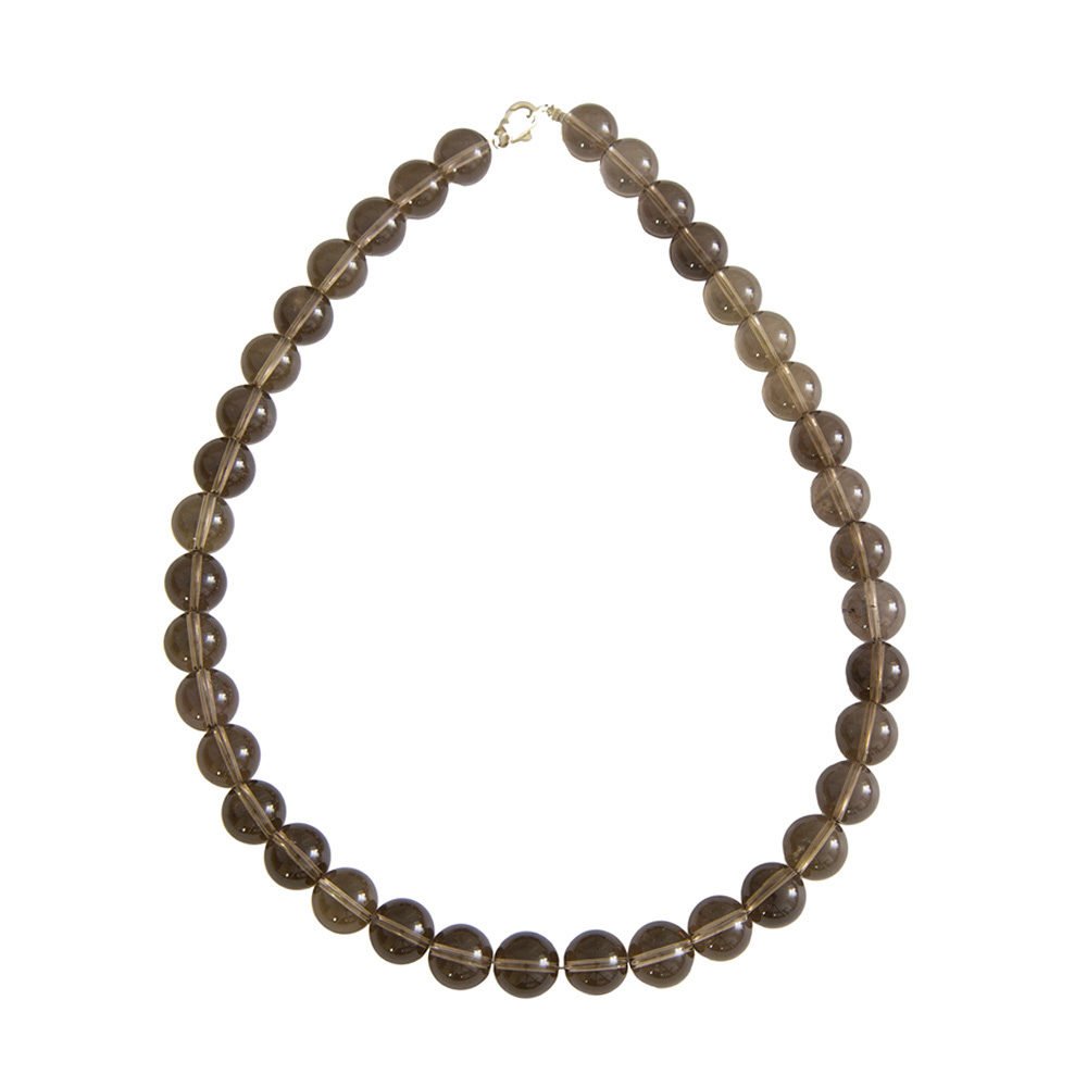 collier-quartz-fume-pierres-boules-12mm