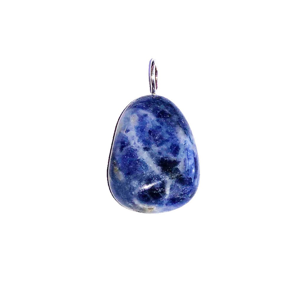 pendentif sodalite pierre roulée