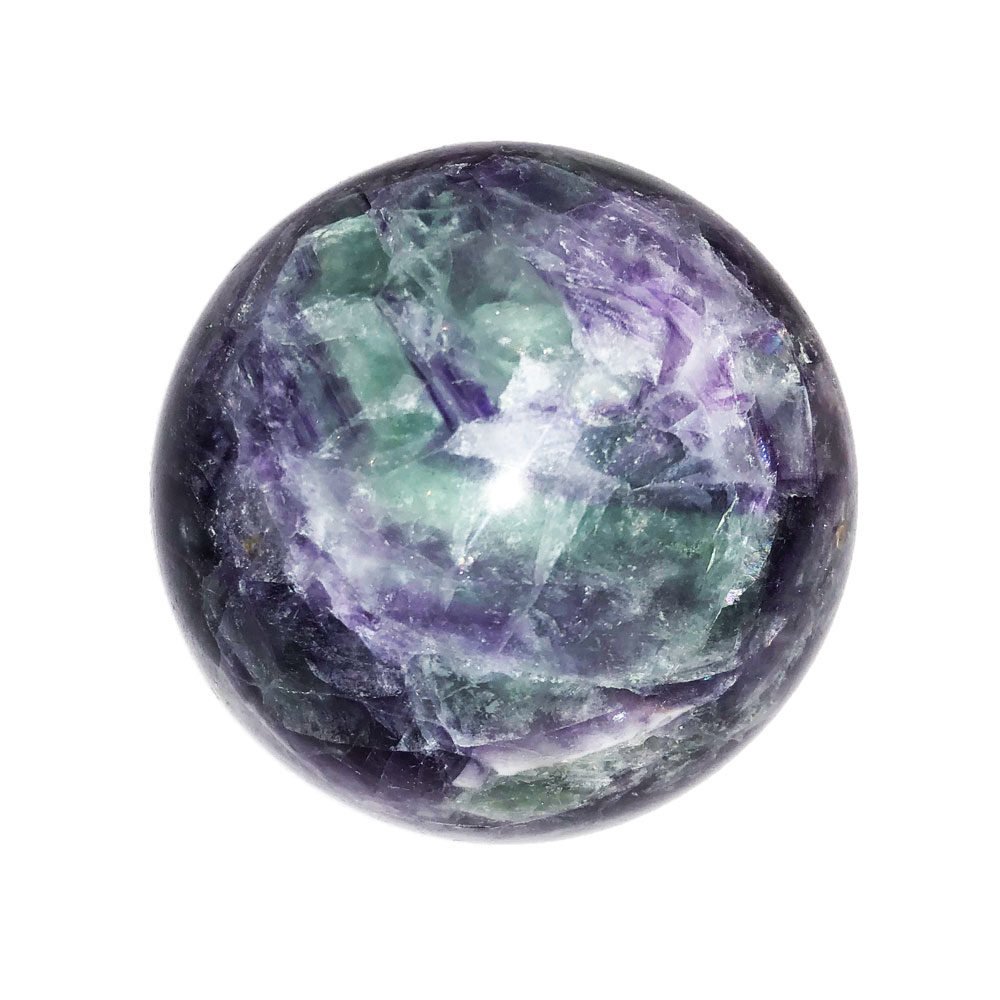 sphere fluorite multicolore