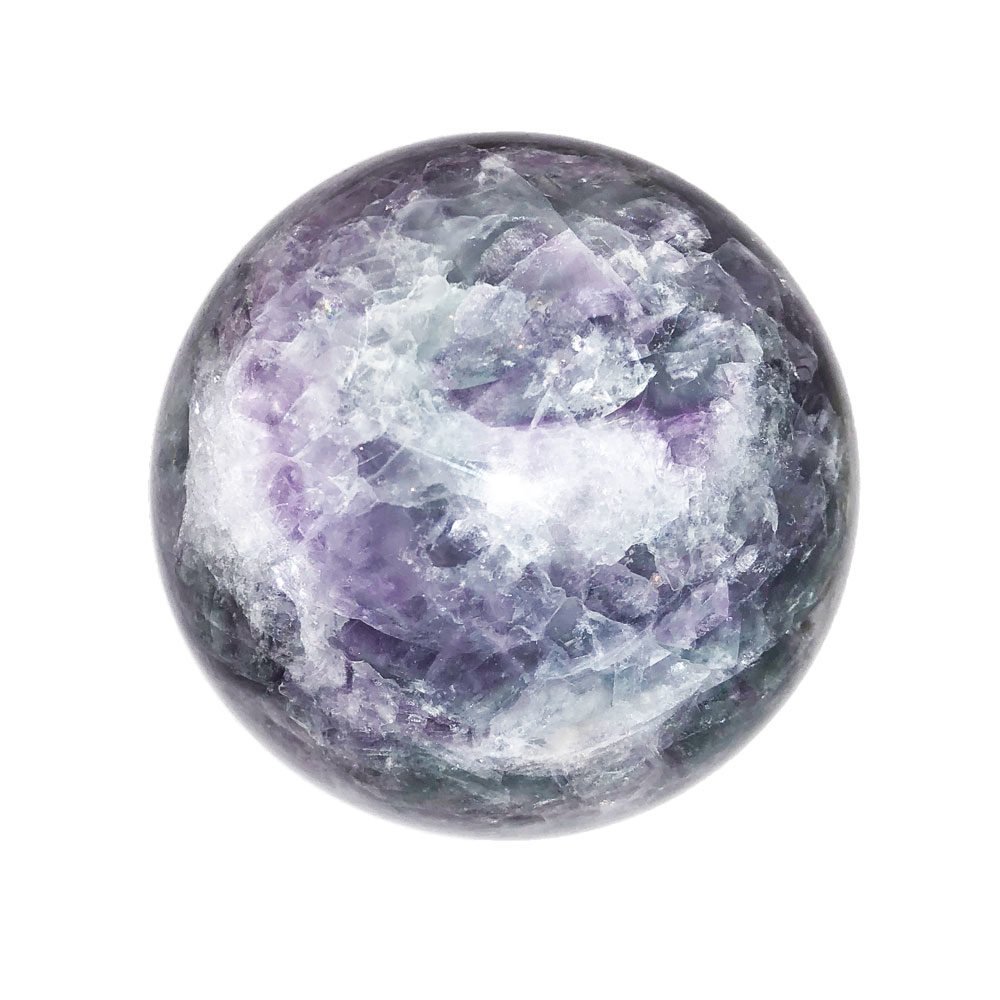 sphere fluorite multicolore