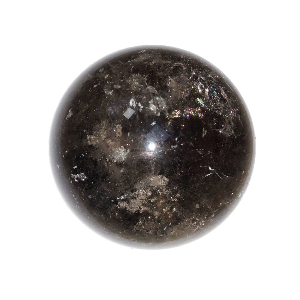 sphere quartz fumé