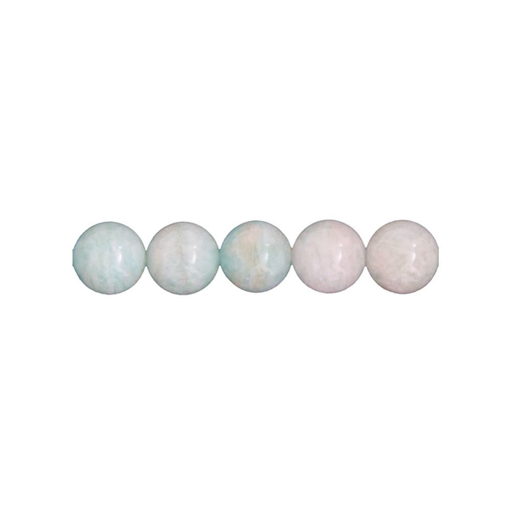 fil amazonite pierres boules 8mm