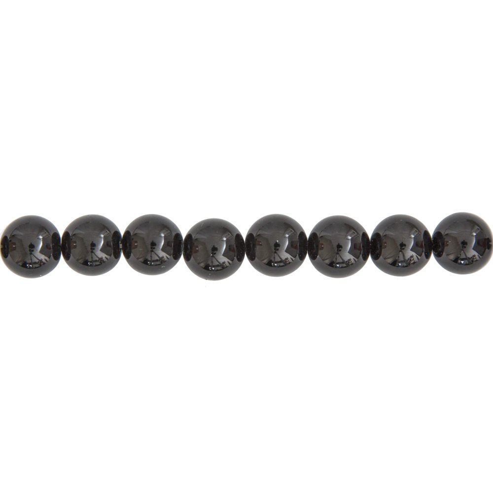 fil onyx pierres boules 12mm