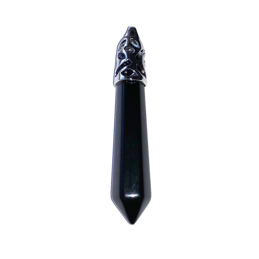 pendentif onyx pointe longue