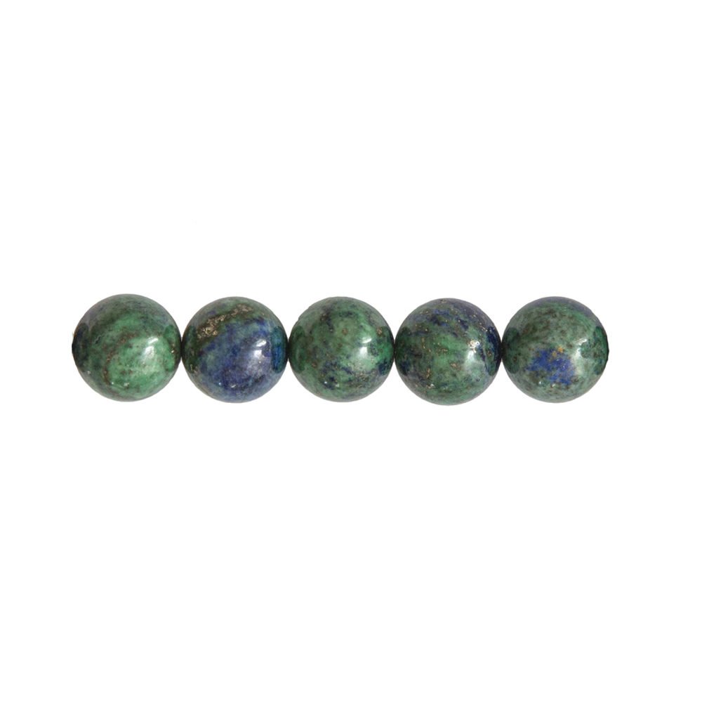 perle ronde chrysocolle 10mm