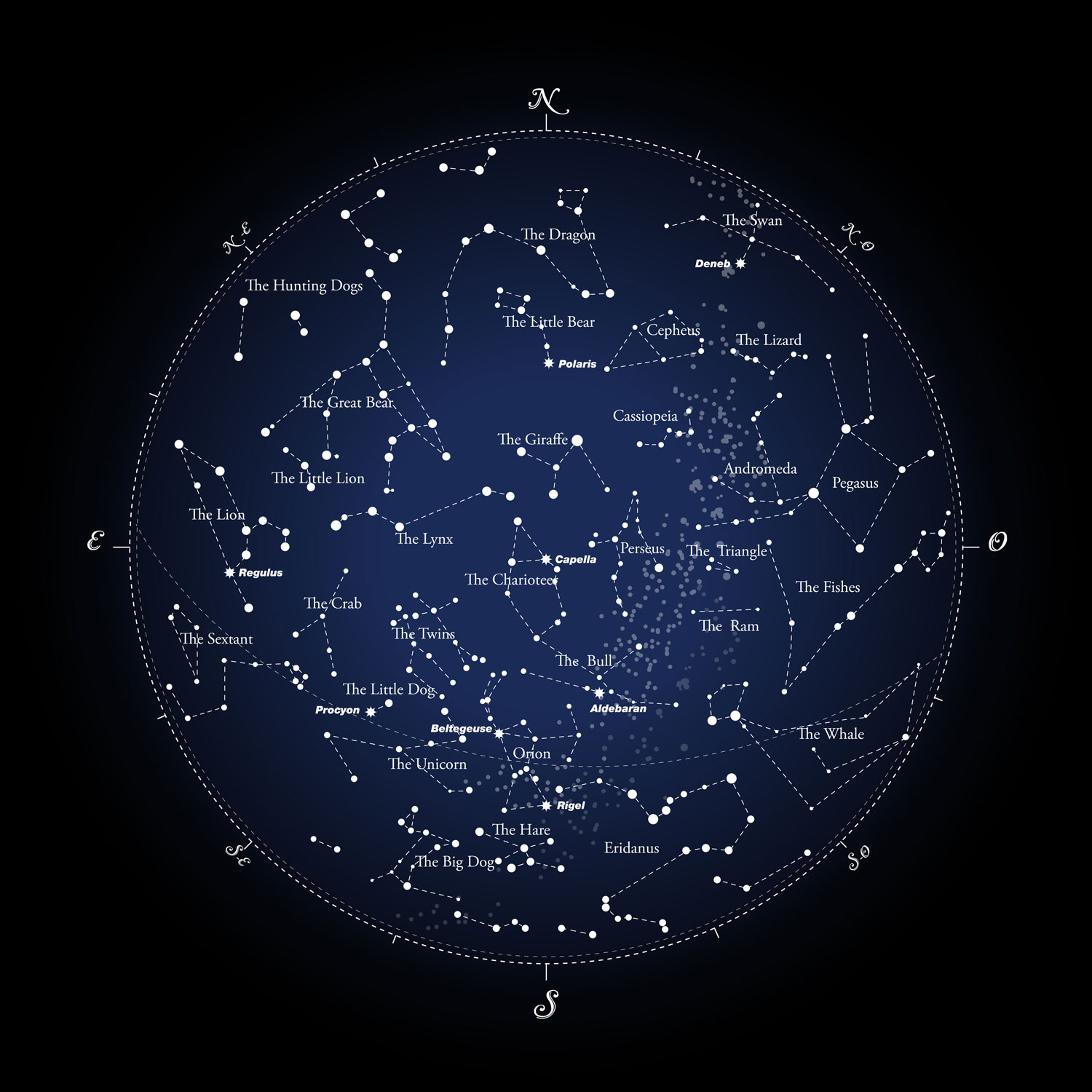 Carte du Ciel en Astrologie : Significations et caractéristiques - France  Minéraux