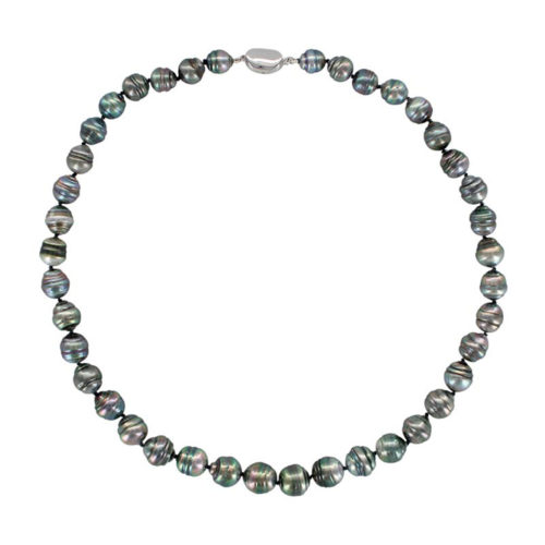 Bracelet enfant gris perle de Tahiti couleur perle nuance claire