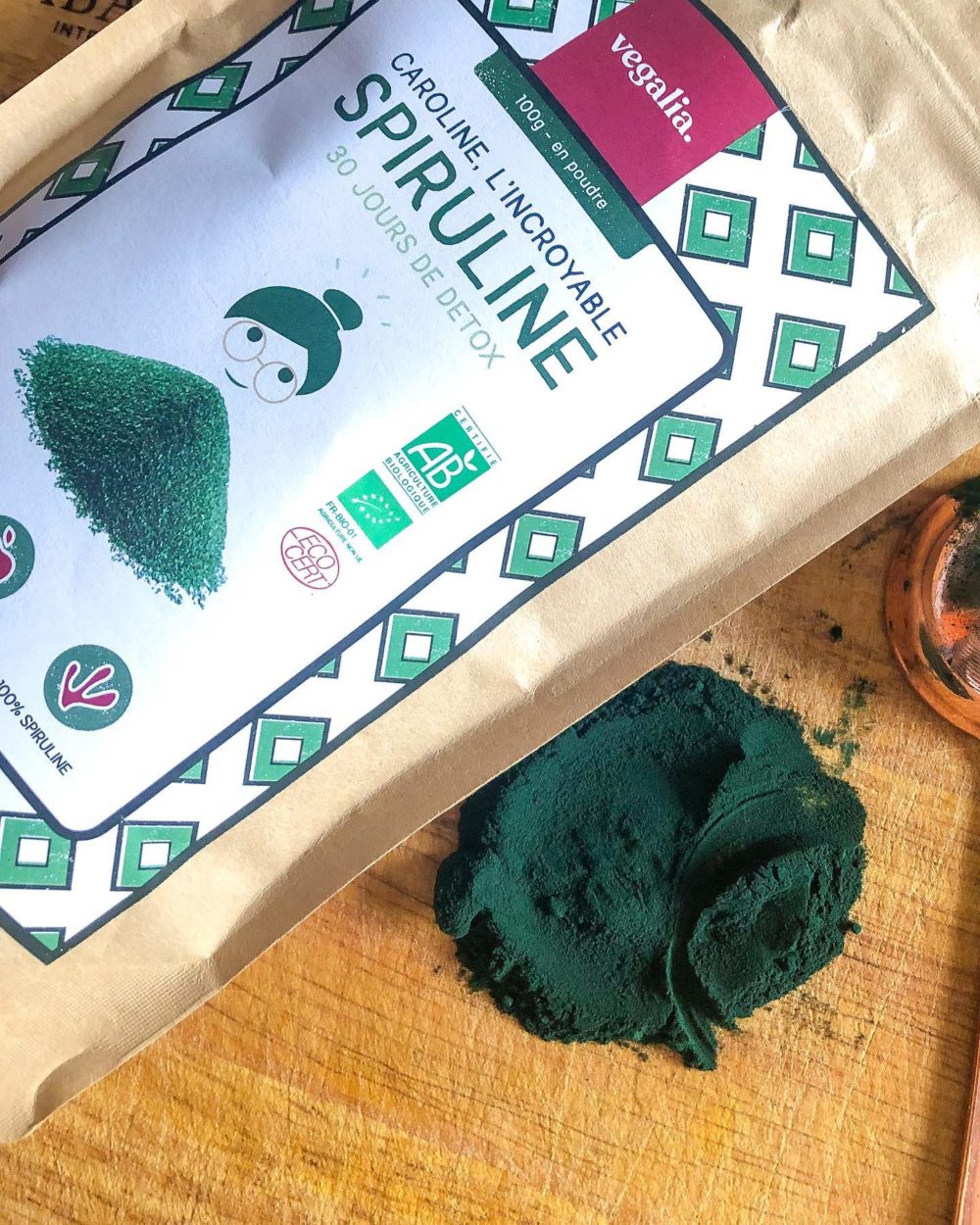 Spiruline bio en poudre